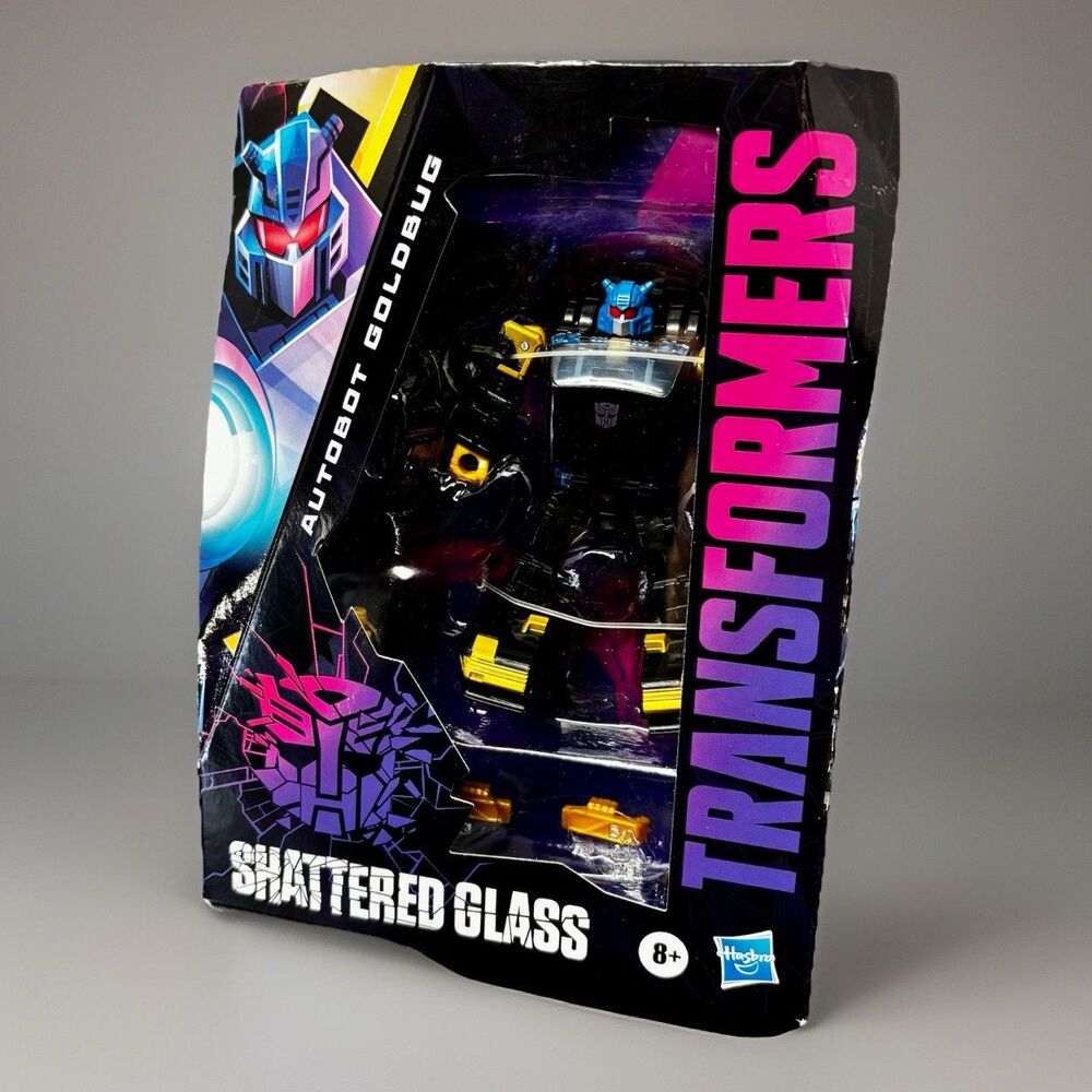 Transformers Autobot Goldbug Shattered Glass NEW -Comic Not Included